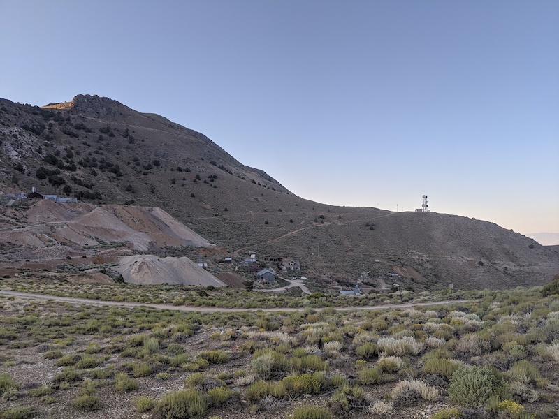 Cerro Gordo loop Multi Trail Lone Pine, CA