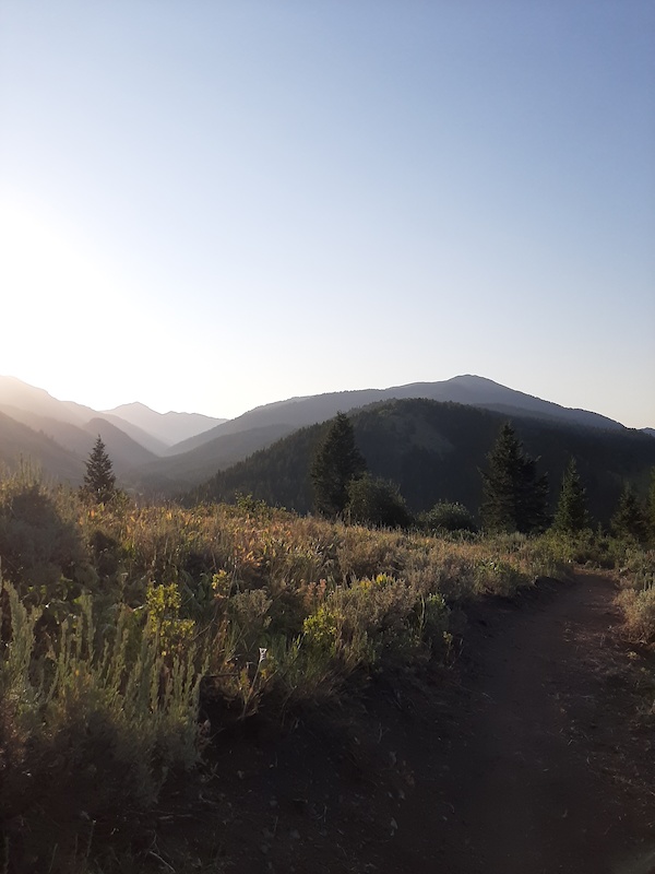 Hillbender Mountain Biking Trail Victor, Idaho
