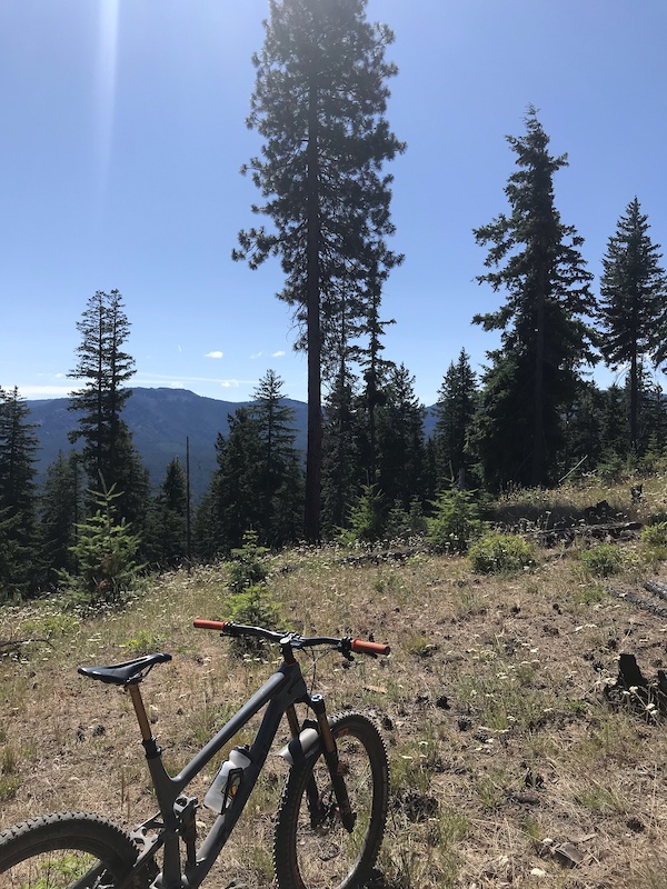 Soup Creek Mountain Biking Trail Rimrock, Washington