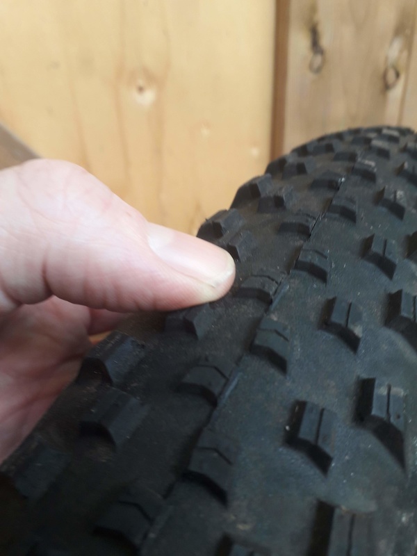 1) Continental X-King, 27.5 x 2.4 