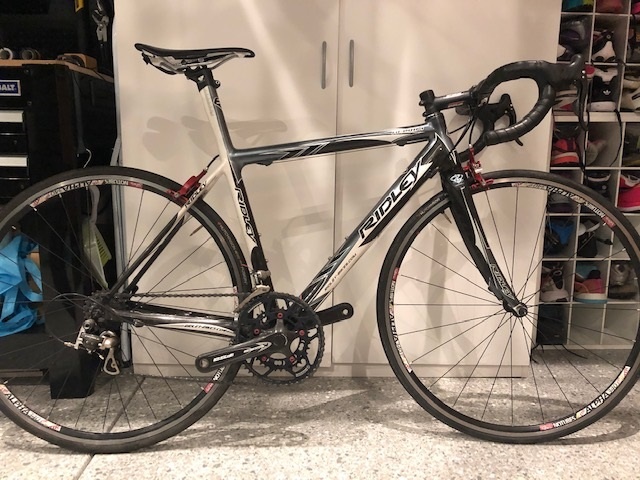 パーツ RIDLEY EXCALIBUR Flandrien RIDLEY EXCALIBUR Flandrien Carbon Road Bike Frame Set 2011 Black