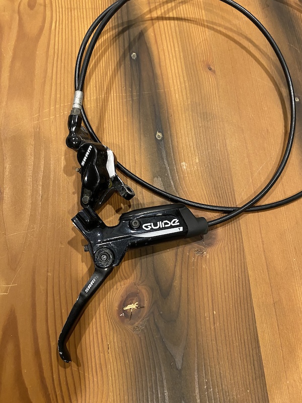 sram guide t brake adjustment
