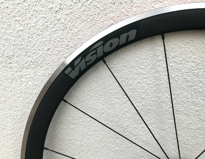 vision trimax 45 carbon clincher road wheelset