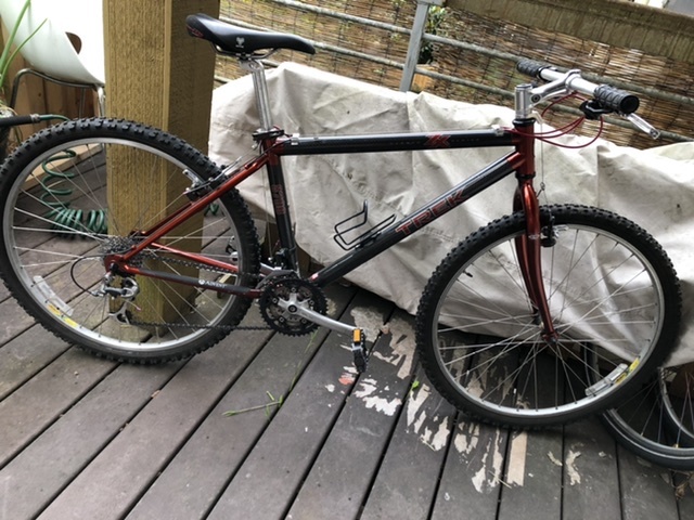 1995 Trek 8700 carbon & aluminum Size Small For Sale
