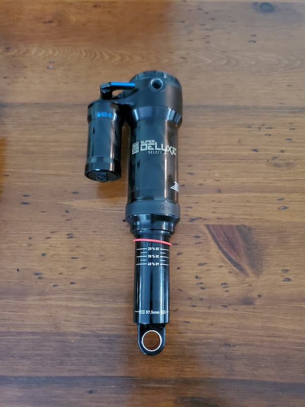 ROCKSHOX DELUXE SELECT+ 205×60 トラニオンマウント+mabilete.com.br