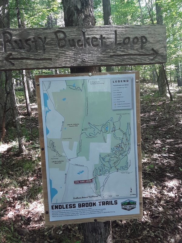 Rusty Bucket Mountain Biking Trail Poultney, Vermont