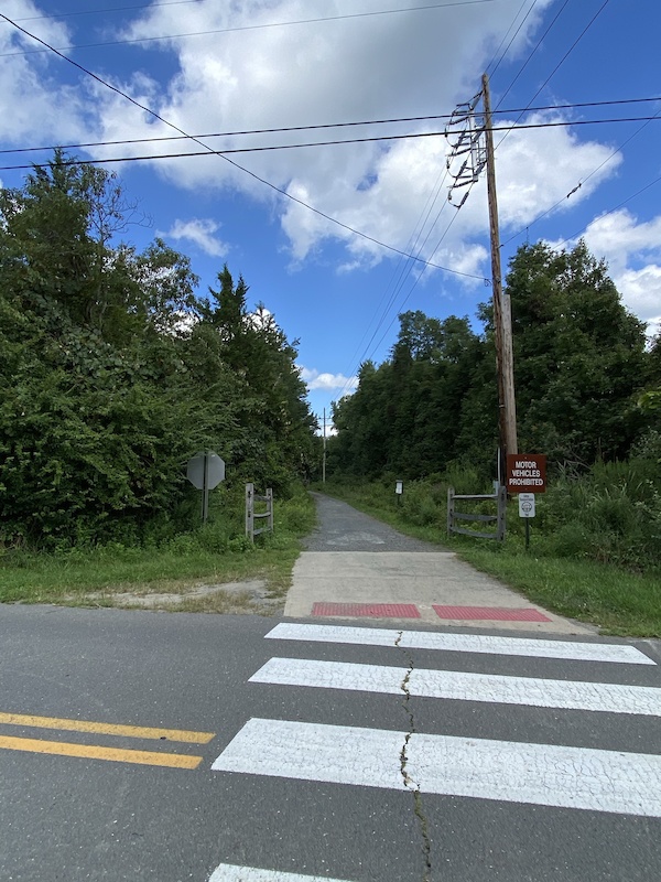 Bordentown Trail Mountain Biking Trail Trenton, NJ