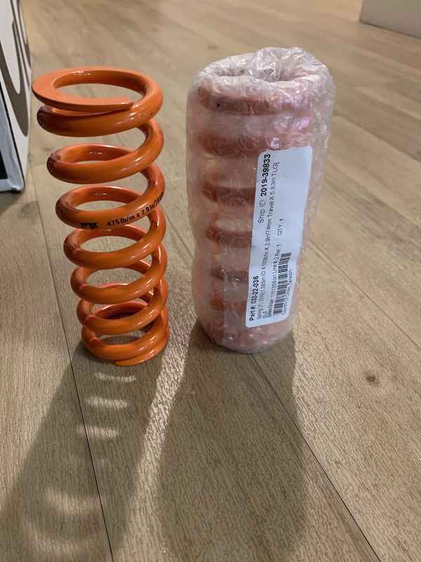 Spring Sls Check In 2020 Fox SLS Spring - 500lb/in For Sale