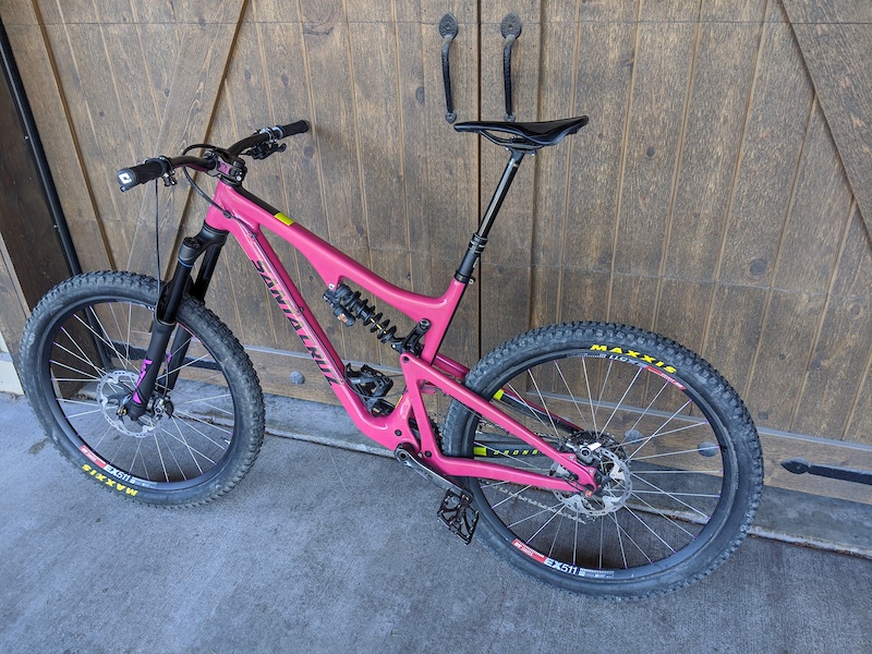 2016 Santa Cruz Bronson CC Pink Large For Sale