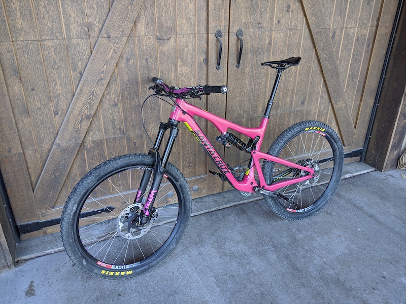 2016 Santa Cruz Bronson CC Pink Large For Sale