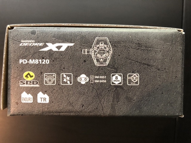 2020 Shimano Deore XT PD-M8120 Pedals For Sale