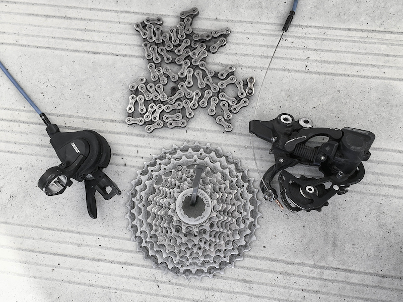 Shimano Zee CLUTCH* 1X10 Drivetrain kit For Sale