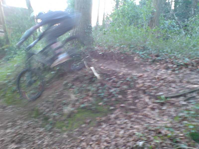its just me goin down a steep slope... nothing too special