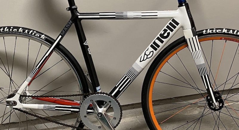 2015 Cinelli Mash Parallax alloy frameset with carbon fork For Sale