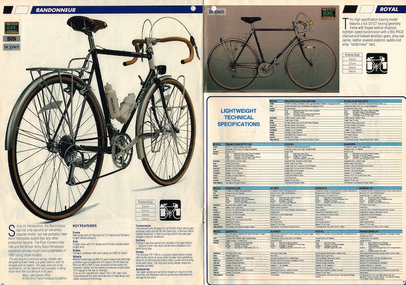 1988 Raleigh Corsa Road Bike For Sale