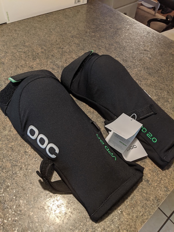 Genouillères POC Joint VPD 2.0 Long – Noires, Taille L – Idéales VTT, Snowboard – État Occasion