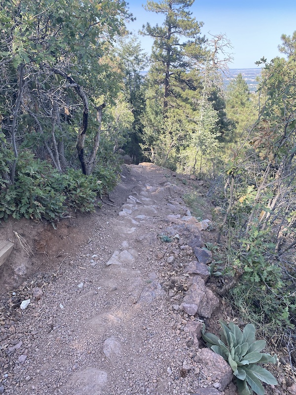 Upper Chutes Mountain Biking Trail Colorado Springs