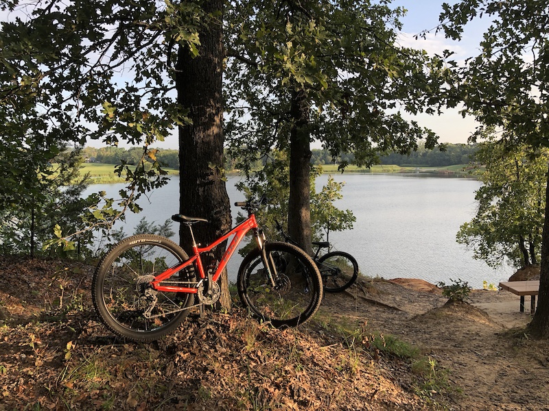 Waterloo Lake Trail Mountain Biking Trail - Denison