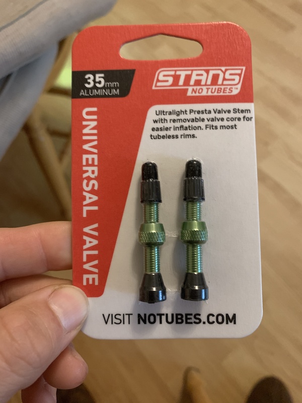 stans no tubes valves