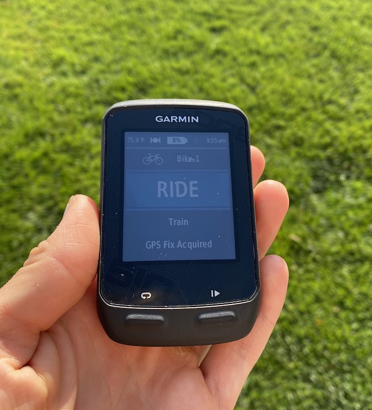 Garmin edge 510 не включается