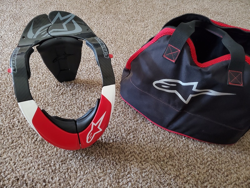 Alpinestars Bionic Carbon neck support/brace For Sale