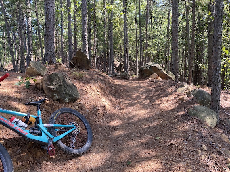 mountain bike trails little rock