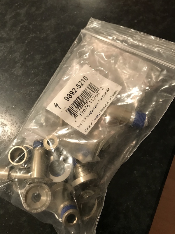 2015 Stumpjumper FSR bolt kit For Sale