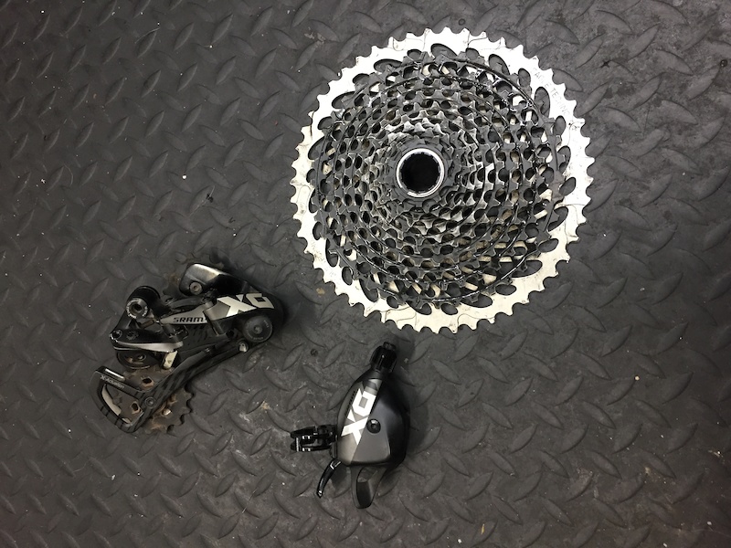Sram X01 Mini Groupset Derailleur, Shifter, Cassette For Sale