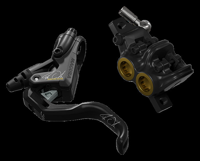 パーツ MAGURA MT5 FABIO WIBMER Magura MT5 Fabio Wibmer Signature Edition Disc Brake and Lever Set