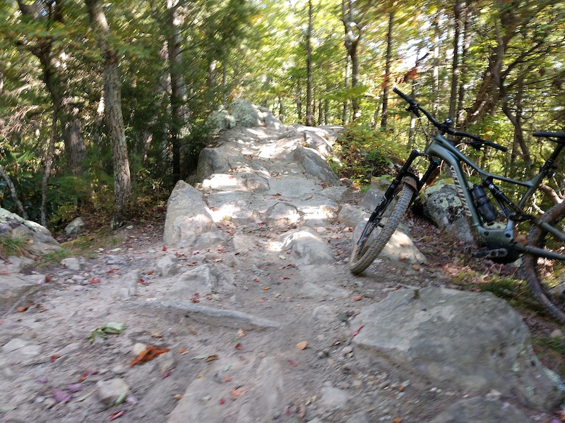 Unicoi mountain outlet bike trail