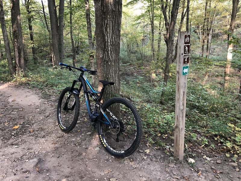 Loop 4 Mountain Biking Trail - New Fane, Wisconsin