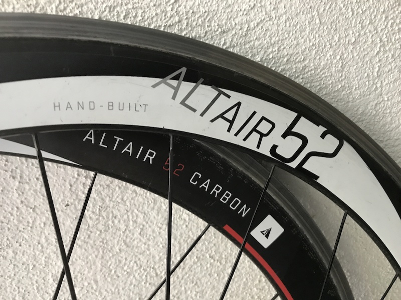 Profile Design Altair 52 Cartbon Wheelset For Sale