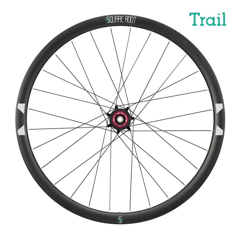 Square Root Trail wheel (rear)