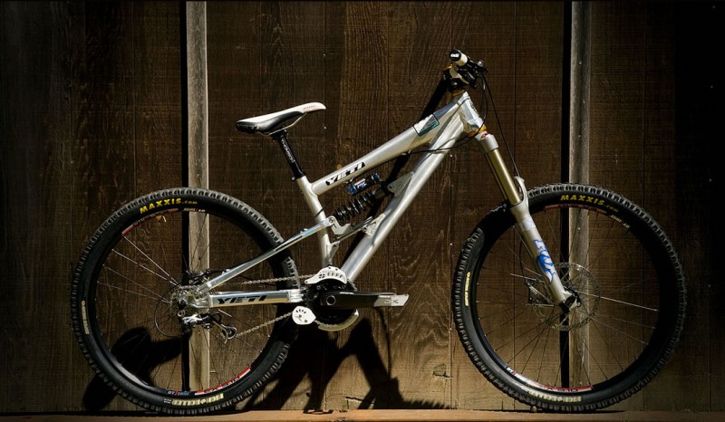 The New yeti Slopestyle bike that will come out in 2009/2010