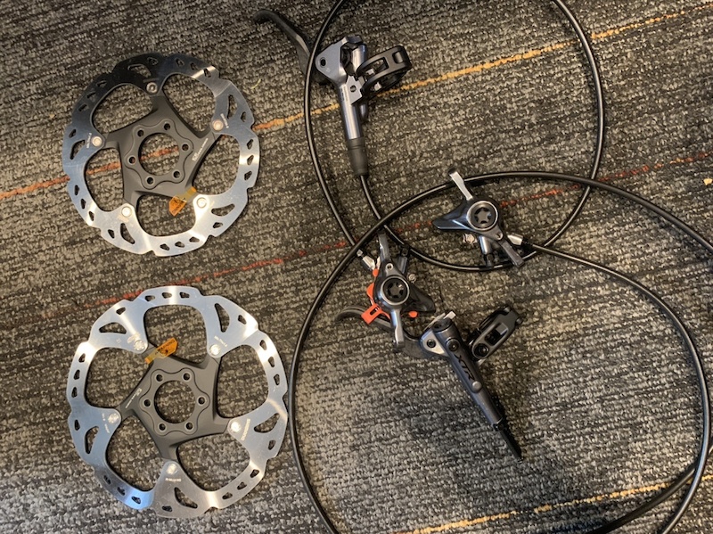 xtr m9100 brakes