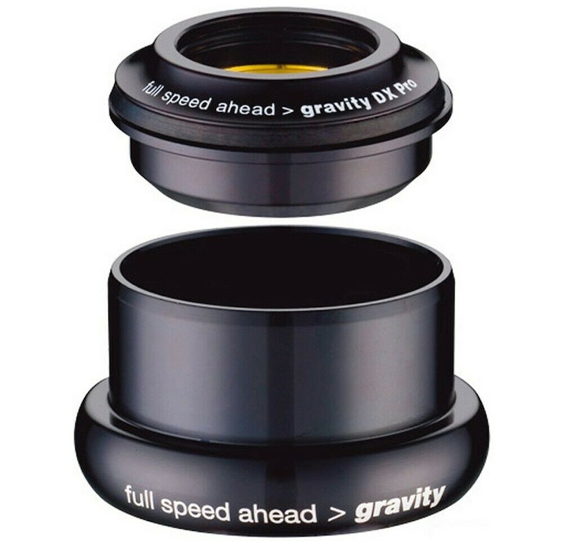 GRAVITY HEADSET DX PRO ZS TAPERED 1.5 44/49HTBLK For Sale