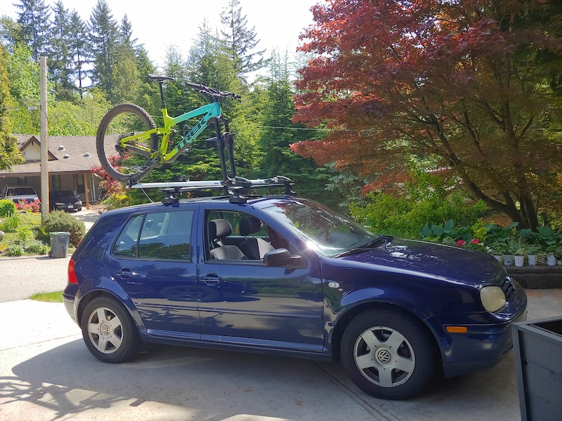 Mk4 golf bike store rack