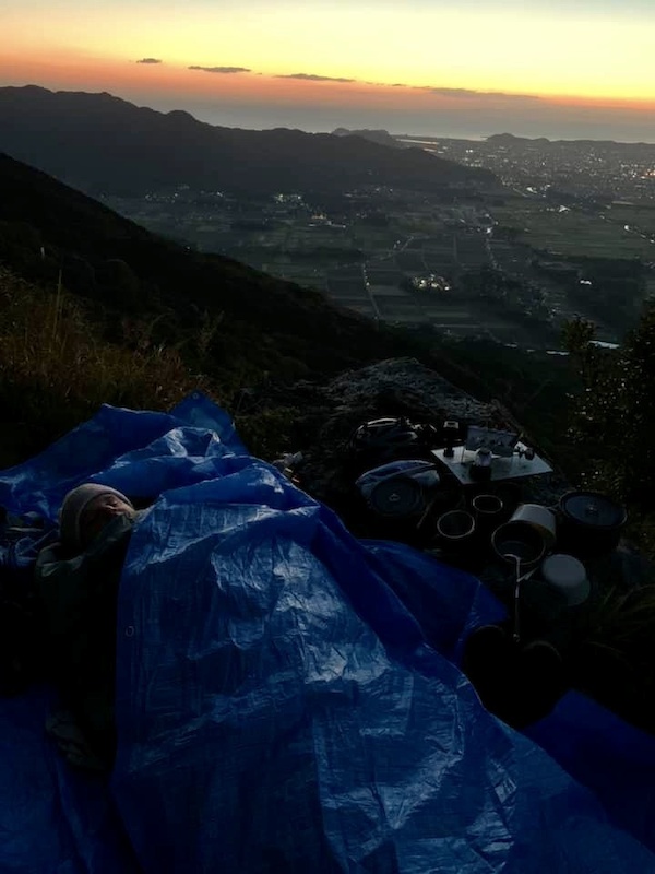 This is the first time I slept next to a Cliff!
Tons of fun!