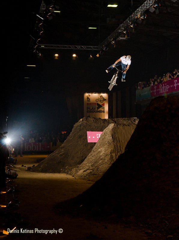 Better known as Chopper.
T-Mobile Extreme Playgrounds Dirt Session in Duisburg-Nord Germany.

360 no-footer, I really enjoyed that one.