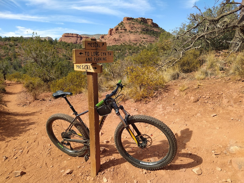 Long Canyon To Mescal Mountain Biking Trail - Sedona