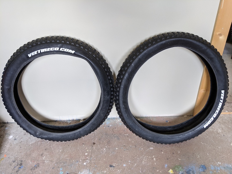 Vee Tire Snowshoe 26x4.5" pair For Sale