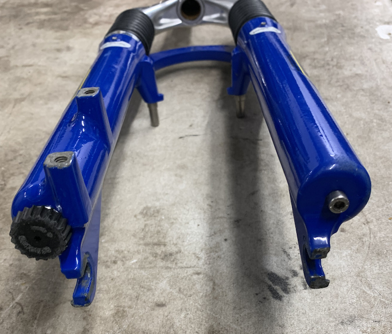 Fourche VTT Manitou Answer SX Ti Titanium 26 Pouces - Vintage, état Correct