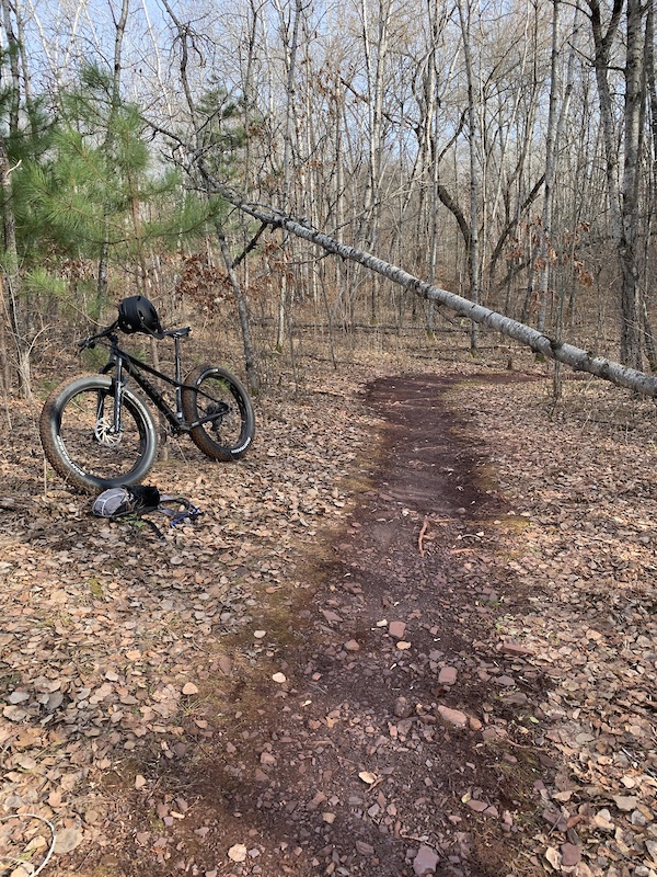 Demo Trail Mountain Biking Trail Crosby, Minnesota