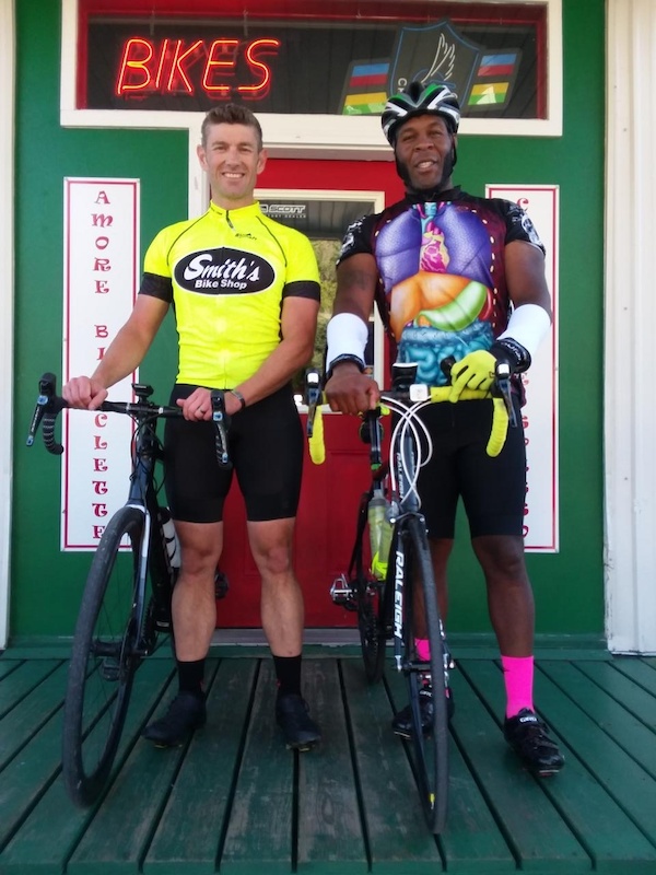 Jonas Sublett John at Brones Bike shop in La Crosse, Wisconsin, United States photo