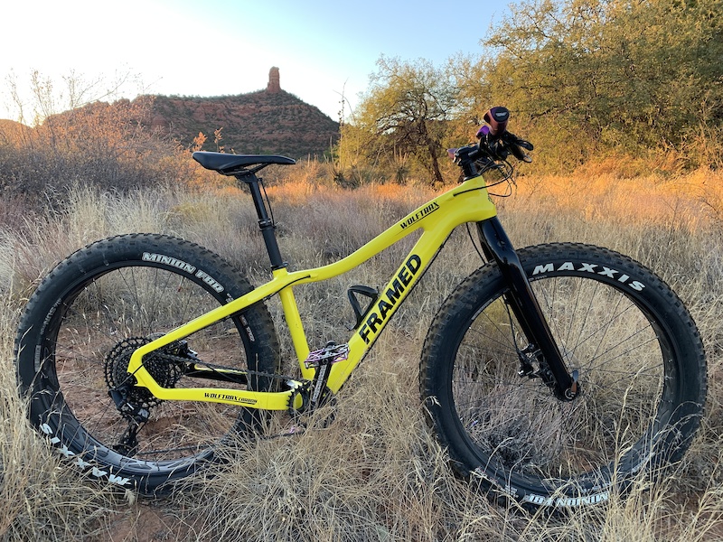 wolftrax carbon fat bike 27.5