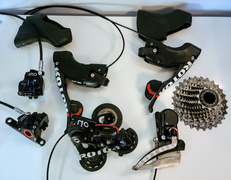 2018 Rotor UNO 2x11 Hydraulic Disc Groupset For Sale