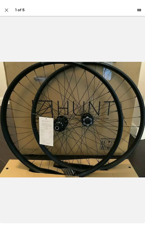 hunt enduro wide mtb wheelset