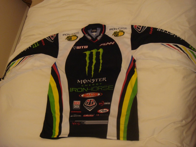 my new monster energy jersey