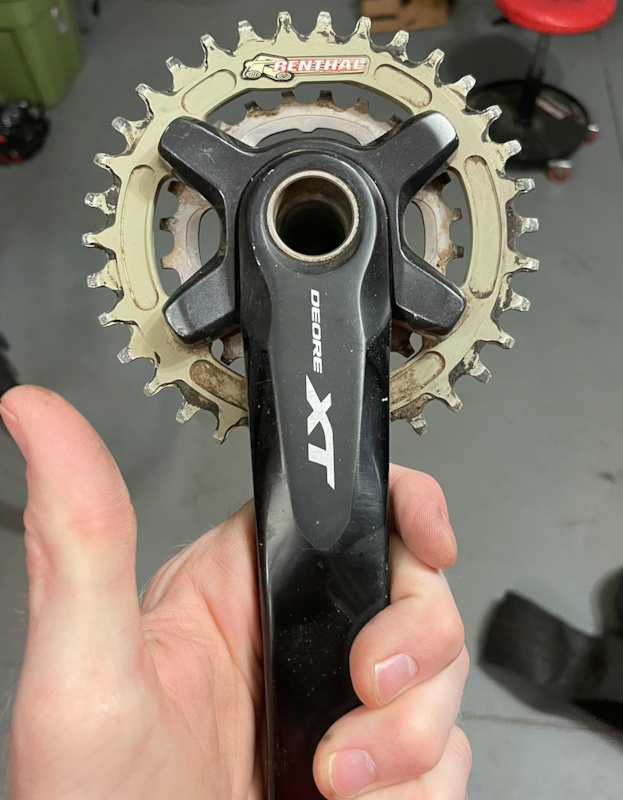 shimano xt 180mm