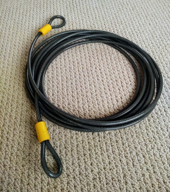 kryptonite kryptoflex 30 ft cable lock